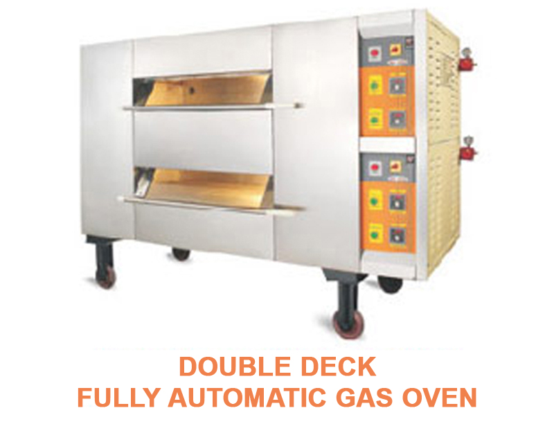 Fully Automatic Double Deck Gas Oven Manufacturers