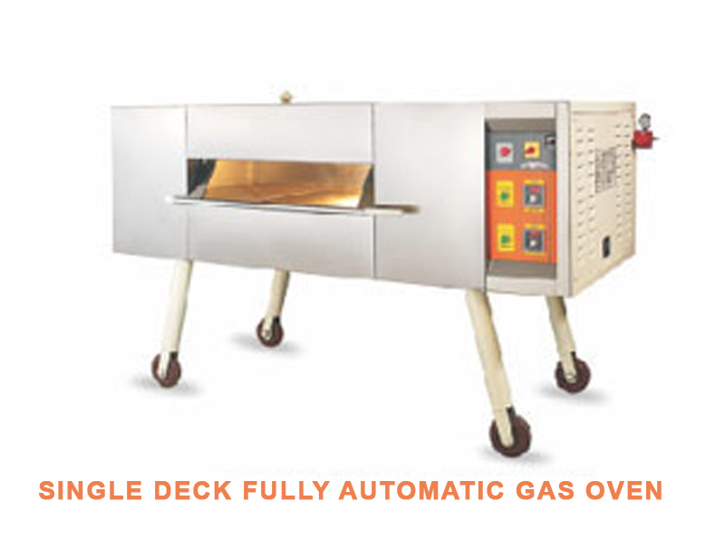 Fully Automatic Gas Single Deck Oven Manufacturers
